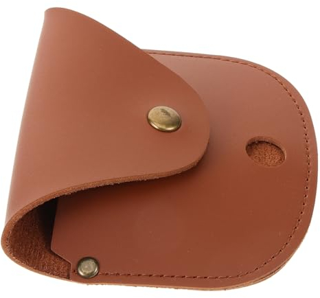 Yardenfun Taschenuhr Lederetui Taschenuhr Etui Reise Taschenuhr Reiseetui Leder Taschenuhr Etui Uhren Leder Etui Uhrenhalter Kleine Vitrine Leder Uhren Etui