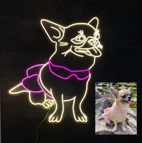 Individuelle Neon-Lichtzeichen, personalisierte LED-Linien, Logos, Bilder, maßgeschneiderte Gestaltung (Voll Neon Licht Schild)