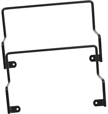 GAROZATION 2pcs Mattress Retainer Bar Non-slip Anti-slip Holder Metal Frame Bed Slide Stopper for Soft Bed Mattresses 6x80x210mm Prevent Sliding