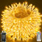 Ollny Fairy Lights Mains Powered, 80m 800 LED Outdoor String Lights, Warm White Waterproof Garden Light with Plug/Timer/8 Modes/Dimmable for Outside/Indoor/Window/Wedding Decorations