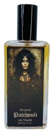 Perfume original de Patchouli Vainilla, aroma amaderado y dulce, para mujer, intenso, larga duración, 50 ml