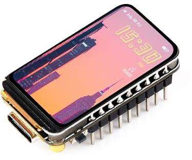 ESP32-S3 1.47inch LCD Display Development Board with Pre-Soldered Header, 172x320 Resolution, 262K Display Color, Supports 2.4GHz Wi-Fi/BLE 5, 240MHz LX7 Dual-Core Processor, ESP32 with Display