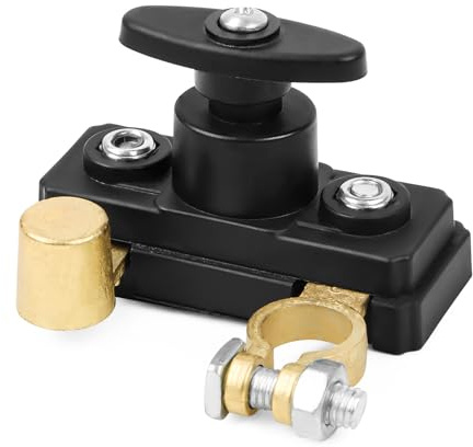 Trennschalter für Autobatterien aus reinem Kupfer,intelligente Autobatterie-Trennung,stabile Übertragungsschalterversorgung,Trennschalter mit hoher Leitfähigkeit,für Auto, Boot,LKW