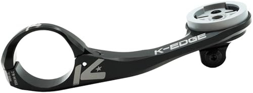 K-Edge MAX XXL Fahrradcomputer Combo Halterung für Wahoo GPS Geräte schwarz | Max-XXL-Halterung für Wahoo Ace mit 31,8 mm Klemme, CNC-Aluminium und optionaler Kamera- oder Lichtschnittstelle