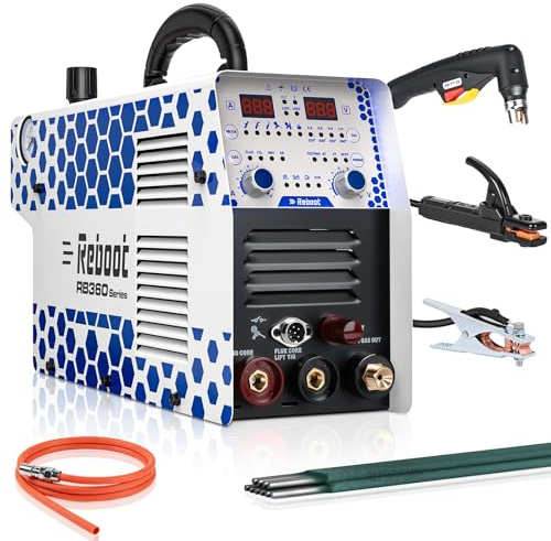 Reboot Taglio plasma & Saldatrice MMA Combinata | MIG/Filo animato/Lift-TIG/Non-HF CUT/Spool-gun/Punti/Alluminio – 120/240V Doppia tensione