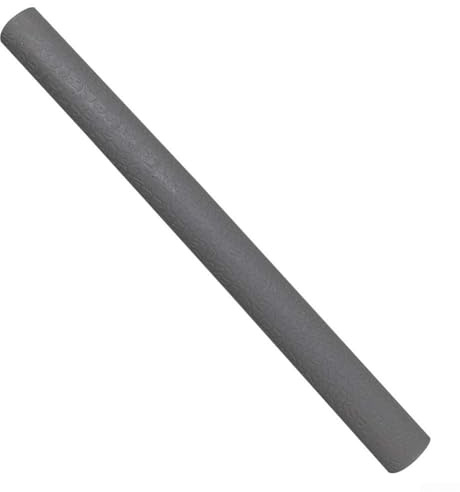 Funda de goma para taco de billar con textura antideslizante y diseño antisudor, protector de mango de silicona compatible con la mayoría de tacos, fácil instalación, ajuste duradero (gris)
