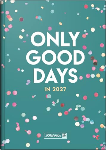 BRUNNEN Buchkalender Mod. 795 2027 „Confetti“ | A5, Papier