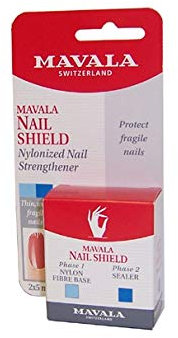 Mavala Nail Shield Protects and Reinforces Fragile Nails 5ml Pack of 2