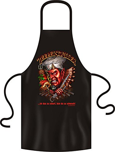 Rahmenlos Lustige Grillschürze Kochschürze Schürze Teufelsgriller