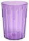 Harfield Translucent Purple Tumblers 250ml/25cl (Pack of 4) Virtually Unbreakable Reusable Copolyester Cups