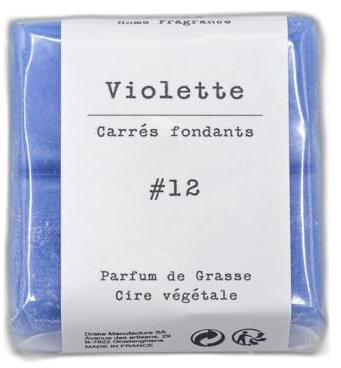 carrés fondants pour brûle parfum VIOLETTE