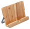 KitchenCraft Natural Elements Recipe Book Holder / Tablet Stand, Acacia Wood, Brown, 24 x 18.5 x 6.5 cm