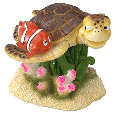Europet Bernina Aqua Della, Dekoration für Aquarium, 14,5 x 14 x 13 cm Wählhelm, Ornament in Polyesterharz, ungiftiges und neutrales pH -Wert für frisches und gesalzenes Wasseraquarium,