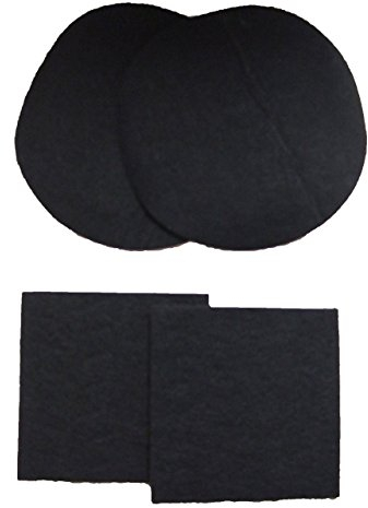 Eddingtons 83005 Compost Pail Replacement Filters, Black