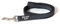 IDC Color & Gray gumierte Leine, 14 mm x 1 m mit Schlaufe, Schwarz-Grau