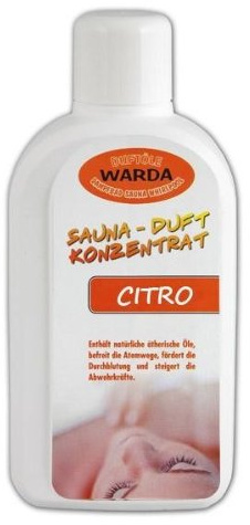 Warda Saunaaufguss Konzentrat Citro, 1 l Flasche