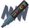 UNI - Posca Marker PC-8K Farbe Glas Stift Breite Meißel Spitze 8.00mm Grau