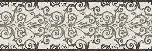 A.S. Création Wallpaper 935462, Vinyl Fleece, Metallic, Black, White, 5,00 m (Länge) x 0,17 m (Breite)