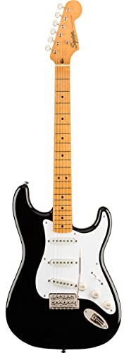 Squier by Fender Classic Vibe '50s Stratocaster, Black