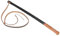 Bicaquu Pet Training Stick, Hundetraining Peitsche Leder Protect Pet Leashes für mittelgroße große Hunde (Die Endbänder färben Sich zufällig)