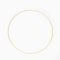 NaDeco Metallring in Gold beschichtet, wählbar in den Größen 20, 30,40 und 50cm Metallringe zum Basteln Drahtring zum Basteln Wickeltechnik Hoops Traumfänger Ring Makramee Ring, Größe:Ø 40 cm