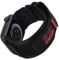 Nereides Compatible with Apple Watch Straps Series 10 9 8 7 6 5 4 SE SE2 Ultra 2/1, Nylon Sport Replacement Band for iWatch Strap 46mm 45mm 44mm 49mm (L, Black)