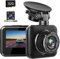 Dual Dash Cam with SD Card Included FHD 1080P Dash Cams for Cars Front and Rear Dash Cameras with Night Vision, 170° Wide Angle 2”LCD Dash Cam Loop Recording G-sensor Motion Detection Parking Monitor