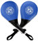 Frcctre 2 Stück Taekwondo Kick-Pads, Langlebige Kicking Target, Punching Paddles für Tae Kwon Do Karate Kickboxen Kampfsport-Training, 15 x 7,5, Blau