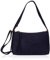 Fred de la Bretoniere Women's FRB0427 Shoulderbag Nubuck Leather Bag, Dark Blue