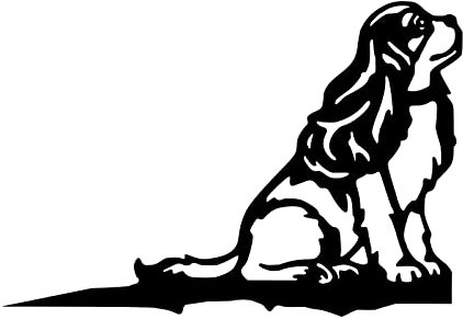 Peeper Tierdekoration Gärten Bauernhof Dekoration Eisen Silhouette Handwerk Anhänger Haken Für Schaukel Tür (B, One Size)
