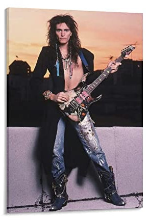 ZHUYING Steve Vai Poster Wohnzimmer Poster Sänger Poster Kunst Poster Druck Foto Kunst Malerei Leinwand Poster Home Modern Decor Poster 40 x 60 cm