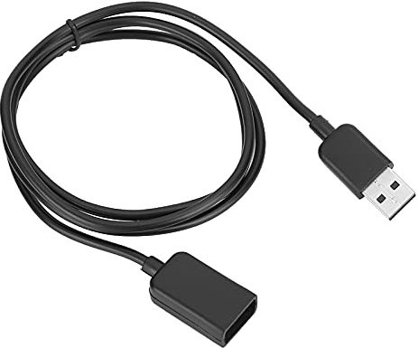Smart Armband USB Ladekabel, Kabellänge 3,28 Ft, 5I Gummi TPE Weich Kabel mit Ladegerät, USB Armband Uhren Adapter für Smart Armband 4