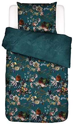 ESSENZA Bettwäsche Isabelle Balsam, 155x220 + 1x 80x80 cm - 50% Baumwolle, 50% Lyocell 300TC - Blumen