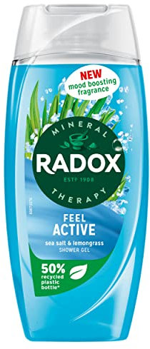 Radox Mineral Therapy Feel Active shower gel, 225ml