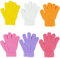 NATUST 6 Paare Kinderhandschuhe Volltonfarbe Wintermodelle gestrickt Stretch-Vollfinger Handschuhe SET03