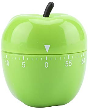 Mechanischer Küchentimer 60 Minute Apfel Koch Timer Eieruhr Lustig Manuelle Visuelle Countdown Zeit Erinnerung Drehung Alarm zum Lernen, Spielen, Kochen
