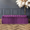 AZ Interiors Royal Furniture Naples Lined Upholstered Ottoman Storage Box, Naples Storage Shoe Bench, End of Bed Bench, Rectangle Coffee Table with Storage (Purple Naples, 4ft6 (137x40x40) CM)