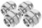 Alipis Soupape De SéCurité pour Autocuiseur, Valve De Pression en Acier Inoxydable, PièCes De Rechange pour Cocotte Minute, 4 PièCes, Facile À Installer, 14MM