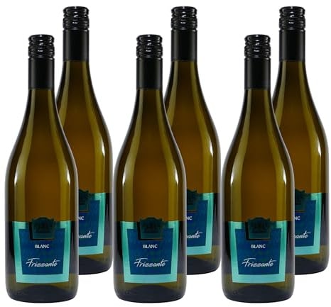 De Angeli Vino Frizzante Bianco Secco -trocken- (6 x 0,75L)