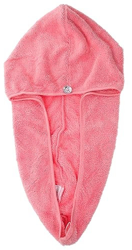 WRITWAA 1Stück Mikrofaser Haartrocknungskappe Schnelltrocknend Und Saugfähig Für Haartypen Praktisch Für Zuhause Und Reisen Leicht Und Tragbar