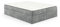 Sofello Boxspringbett Liam ohne Kopfstütze 120 x 200cm 2X Bettkasten Topper 5cm Gratis Beige Velour ohne Beine Schlaffläche + 3 cm: 123/143/163/183/203 cm (Riviera 91 - grau, 140x200)