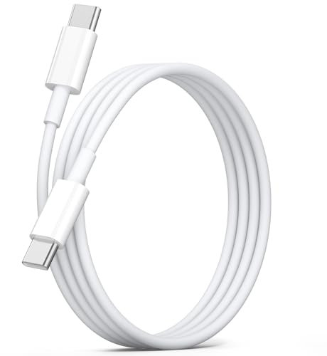 YLK 1M Cable USB C 60W Rapide pour Samsung Galaxy S25 S24 S23 S22 S21 S20 S25+ S25 Ultra S24+ S24Ultra S23+ S23Ultra, A56 A55 A05s A54 A53 A34 A33 A23 A16 A15 A14 A13 A12 5G (1 Blanc)