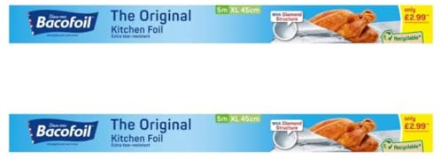 Bacofoil The Original Kitchen Foil XL 5m x 45cm