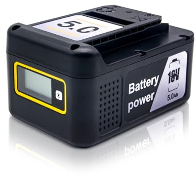 Akku für Kärcher Battery Power 18 V/5,0 Ah Lithium-Ionen – Echtzeitanzeige, extrem robust, strahlwassergeschützt – Temperaturmanagement & automatischer Lagermodus