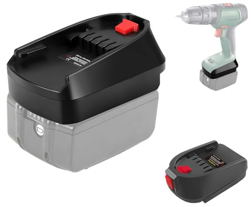 MT18BOSC Adapter für Makita 18V Akku Konverter zu für Bosch PBA Grün Elektrowerkzeug, Adapter Konverter für Makita Li-Ion Batterie für Bosch PBA/PSR 18V Grün Elektrowerkzeuge