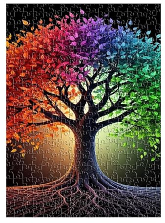 Puzzle 2000 Pezzi Albero della Vita 100x70 cm Puzzles Classici Difficili Impossibili Puzzle Adulti 2000 Pezzi per Gioco Familiare Decorazione per la Casa