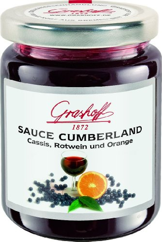 Grashoff Cumberlandsauce, 200 ml, 3er Pack (3 x 200 ml)