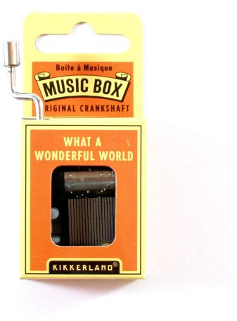 Kurbelwelle Spieluhr - Wonderful World