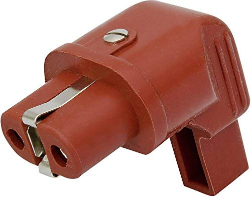 Kalthoff 344003 Warmgeräte-Steckverbinder 344 Buchse, gewinkelt Gesamtpolzahl: 2 + PE 16 A Rot 1 St.
