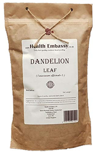 Health Embassy Dandelion Leaf Tea | Taraxacum officinale L | 50g